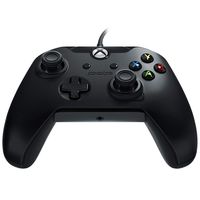 PDP Wired Controller for Xbox One, Xbox One X and Xbox One S, Raven Black