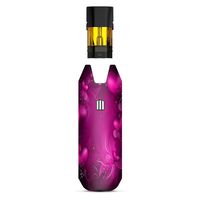 IT'S A SKIN Decal Vinyl Wrap Compatible with STIIIZY BIIIG Big <b>TM</b> Premium Vaporizers Sticker Sleeve Cover | Vape Stickers Skins Cover| Pink Hearts Flowers