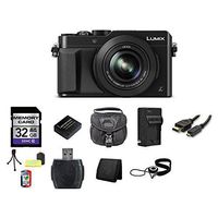 eBasket Panasonic LUMIX DMC-LX100 Digital Camera (Black) 32GB