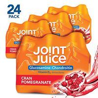 Joint Juice Glucosamine and Chondroitin Supplement, Cranberry Pomegranate, 8 fl oz Bottle, (24 Count)