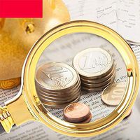 ElectroOptix 10X Handheld Illumination Magnifying Glass with Metal Handle HD Lens for Book Reading, Jewelry Identification, Watches, DIY Crafts Carving and Repair, A 1658016mm Loupe