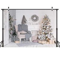 Countia Christmas Printed Background Cloth Photography Props Wall Art Decoration Backgrounds