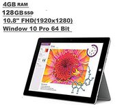 Microsoft Surface 3 Tablet (10.8-inch FHD (1920x1280), 4GB RAM, 128GB SSD, Intel Atom 1.6Ghz, Windows 10 Professional 64 Bit)