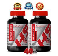 Raspberry Ketones Green Tea - Raspberry Ketones Natural Formula 1200 MG - Support Digestion (2 Bottles)