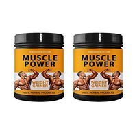 Zemaica Healthcare- Muscle Power - Weight Gainer Supplements for Men -Combo Pack of 2