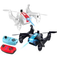 ZOWFUN Mini Drone Folding Mini Nano RC War Battle Drones 2.4G 4 Channel 6-Axis Infrared Emission RTF Quadcopter Drone with Headless Mode,3D Flip,One Key Return 2 PCS Toy Drones for Kid Adult Beginner