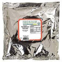 Frontier Co-op Milk Thistle Seed Powder, Certified Organic, Kosher, Non-Irradiated | 1 lb. Bulk Bag | Silybum marianum