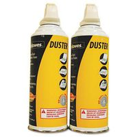 Fellowes : Air Duster, Two 10oz Cans per Pack -:- Sold as 2 Packs of - 2 - / - Total of 4 Each