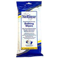 No Rinse Bathing Wipes - UOM = Pack of 8