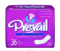 Prevail Bladder Control Pads, Prevail Ult Bladd Cntrl Pad, (1 PACK, 36 EACH)