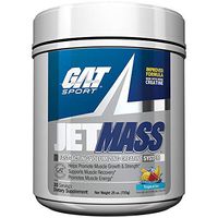 GAT Sport JetMass Fast-Acting Volumizing Creatine System, Tropical Ice, 30 Servings