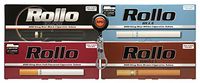 Bundle - 5 Items - Cigarette Tube Sampler, Rollo Eclipse, Rollo Blue, Rolo Red, Rollo Brown with Rolling Paper Depot Lighter Lasso