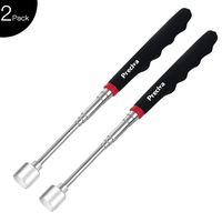 Preciva 2 PCS Magnetic Telescoping Pick-up Tools with 15lb Pull Capacity and Extending from 7'' to 30''(TWO PACK)