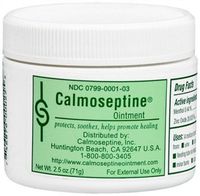 Calmoseptine Ointment Jar 2.5 oz by Calmoseptine Inc. - Sold by 1/Jar