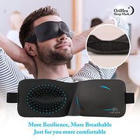Sleep Mask for Men Women, Fashion Block Out Light Eye Mask for Sleeping, Comfort and Lightweight Eye Cover, 3D Contoured Without Pressure Eyeshades for Travel, Shift Work, Naps Blindfold(Dark Gray)