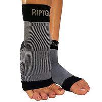 RiptGear Plantar Fasciitis Socks for Women and Men - 1 Pair Plantar Fasciitis Sleeves for Heel and Foot Pain with Ankle Compression (Medium)
