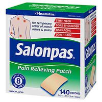Salonpas Pain Relieving Patch -SpecialPack Pack of 3Pack (140 Patches)
