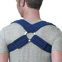 FLA Orthopedics Prolite Deluxe Clavicle Support, Navy, Medium