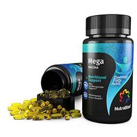 NutraBlast Fish Oil 1000Mg Omega-3 Fatty Acids Mega EPA DHA 400Mg/ 300Mg - Non-GMO - Burpless - Supports Mental, Cardiovascular, Skin, and Eyes Health - Made in USA (60 Softgels)