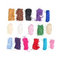 Heallily Multicolored Paper Shreds Filler Raffia Shredded Crinkle Paper for Gift Wrapping and Basket Filling 16 Packs