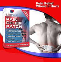 Lidocaine Patch, LidoPatch - Maximum 12 Hour Numbing Pain Relief (3 Count)