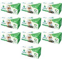 OdorNo ADU-2-4025 Odor-Barrier Disposable Bags; 2 Gallon Bags 12.5 x 20 inches; Pack of 10 Boxes of 25 Bags (250 bags total)