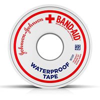 Band-Aid Brand Of First Aid Products Waterproof Tape, 1 Inch By 10 Yards (Pack of 6)
