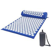 Acupressure Massager Mat Relaxation Relief Stress Tension Body Yoga Mat Spike Relieve Stress Pain Cushion Set,Cushion Pillow Bag