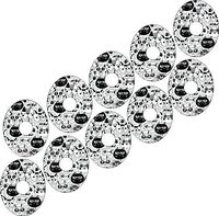 Freestyle Libre Adhesive Patch Precut Cat Design Adhesive Patches with Split Backing, Easy to Apply x 10 Pack