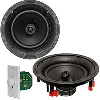 Earthquake Sound in-Ceiling Bluetooth Speaker Set with in-Wall Amplifier