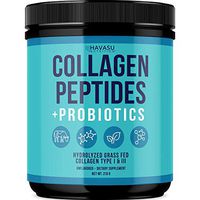 Havasu Nutrition Collagen Powder with Probiotics for Women and Men for Immune Health; Non-GMO, Unflavored, 210 Grams