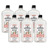 J.R. Watkins Dish Soap, Liquid, 24 fl oz, Grapefruit (6 pack)