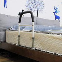 Foldable Bed Rail for Elderly Adults, Bedside Handrail Bedroom Safety Fall Prevention for Seniors, Patients, Pregnant-Available for Most of Sizes of Bed(with Storage Pouch Bag)