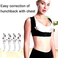 Back Brace,Posture Corrector for Man & Women,Upright Go,Adjustable Clavicle Support,Comfortable Shoulder Strape,Easy Wear Back Pain Relieve Belt (BlackL)