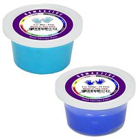 Humactive Hand Therapy Putty, Set of 2-4 Ounce, Firm / 2X-Firm Resistances (Blue/Indigo)