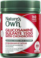 Nature's Own Glucosamine Sulfate 1500 with Chondroitin 160 Tablets