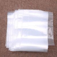 Yeahii 100X Clear Grip Self Press Seal Resealable Zip Lock Plastic Jewelry Bags 8 Sizes (8x12cm)
