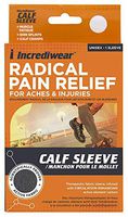 INCREDIWEAR Calf Sleeve, Charcoal, Large, 0.03 Pound