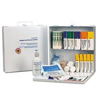 FAO226U United STATIONERS (OP) OSHA Compliant First AID KIT Metal CS 196PC for