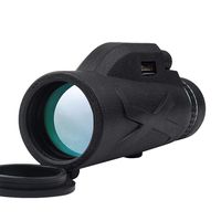 BENCONO Portable Telescope Monocular Telescope 50x60 HD Night Vision Outdoor Telescope BAK4 Prism FMC Lens Telescope with Tripod Suitable for Fishing, Bird Watching, Stargazing, Mountaineering