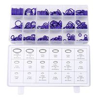 Meolin Car Air Conditioning Compressor O Ring Rubber Seals Assortment Kit,purple,0.8-2.5cm