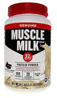 Muscle Milk Genuine Protein Powder, Cookies 'N Creme, 32 grams Protein, 2.47 Pound