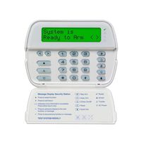 DSC RFK5564 Sixty-Four Zone Programmable LCD Keypad With Built In Wireless Receiver