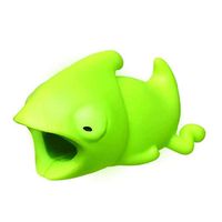 Waroomvan Cable Clearance Sale BITE for iPhone Cable Cord Cute Animal Phone Accessory Protects Cable Accessory (Chameleon)