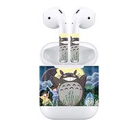 Bellagione Cartoon Character Theme Airpod Sticker AirPod Accessories Portable&Protective PVC Skin Cover Apple Airpod (Totoro)