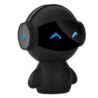 Zerone Portable Wireless Bluetooth Speaker Stereo Robot Speaker Noise Cancelling Hands-Free Call Robot Speaker Power Bank