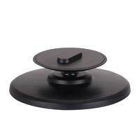 CreazyBee Adjustable Stand 360 Rotation Bracket Metal Base Compatible with Amazon Echo Spot (Black)