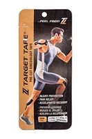 TT TARGET TAPE Premium Athletic Kinesiology Ready Pack 4 Pre-Cut Strips - Beige