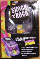 NYKO Shock 'N' Rock Game Boy Color 4-IN-1 Accessory Comfort Grip Speaker
