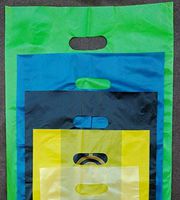 THE UNIQUE Biodegradable & Compostable Multi Purpose Carry Bags (15x23)